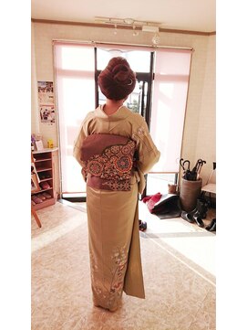 サロン Salon アイ アート 卒業式 お母様セットアップ 着付け