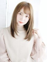 ナル 白山神社参道通り店(nalu)&nbsp;ナチュラルツヤ感ストレート