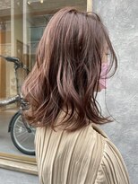 ニア 清澄白河(nir)&nbsp;〈清澄白河 半個室〉鎖骨ミディ/グレーピンク