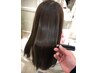 【吉井指名限定まとまり、艶】カット＋縮毛矯正＋クイックトリートメント