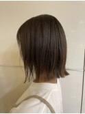 切りっぱなしボブ♪