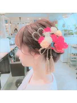 ヴィヴァン(Vivant) 【Vivant】2022成人式　着物ヘアセット・振袖《円城寺》