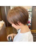 【畑中正敏】20代30代40代◎小顔丸みくびれショート、ボブ