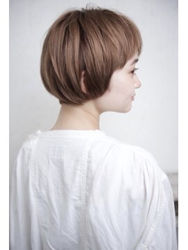グランアージュ 錦糸町(grandage) マッシュショートボブぱっつん前髪パールベージュ20代30代40代d