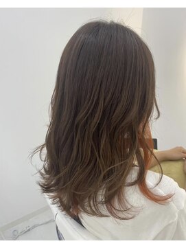 アイニ 天王寺アポロ店(aini) イヤリングカラー/カラー/ダブルカラー/髪質改善/トリートメント