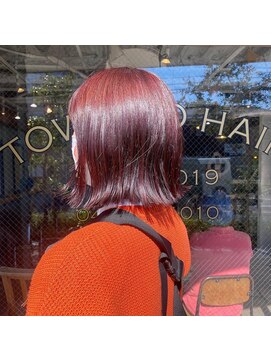 トワイロ(TOWAIRO) ブリーチなしレッドカラー