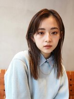 ニコ トウキョウ(nico TOKYO)&nbsp;イメチェン大人可愛い小顔カットフェミニンダークアッシュ