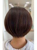 ナチュラルショートボブ