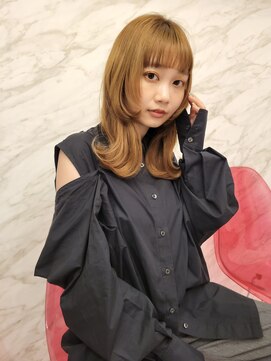 ロンドシェリ 仙台(Lond Cheri) レイヤーカット　クビレイヤー　前髪　フェイスレイヤー