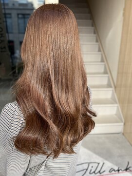 ジル アンク(Jill ankh) 《Jillankh 姫路駅前》ベージュ　艶髪　黄色み消し　韓国風