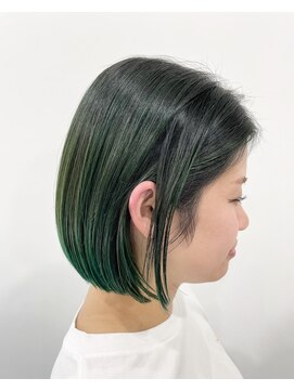 ピース ヘアーワーク(PEACE HAIR WORK) 切りっぱなしボブ