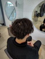 ビーヒアナウ N゜03 金沢駅西店(BE HERE NOW) 波巻きパーマ/メンズパーマ/刈り上げ