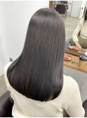 質感再生カラー 暗髪カラー 担当渡辺聖