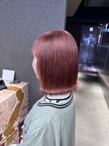 ペレ 栄店(PELE)&nbsp;デザインカラー/レイヤーカット/ウェットヘア/オリーブベージュ