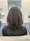 巻くと動きが出る〇ローレイヤースタイル