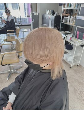 プライズ 成増店(prize) ミルクティーベージュダブルカラー成増地下鉄成増