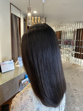 アース コアフュールボーテ 北小金店(EARTH coiffure beaute) サラツヤストレートロング