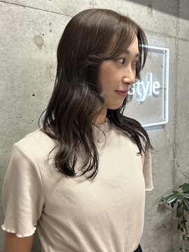 スタイル スマート サロン(STYLE smart salon) 【藤沢】ブリーチなしカラー/オリーブベージュ