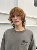 メンズミディアムパーマ