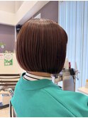 切りっぱなしボブ