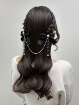 アールエーサロンモノクロ 秋葉原(RA SALON モノクロ)&nbsp;ねじりハーフツイン