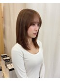 【小川 結女花】柔らかベージュ