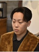 艶感毛流れセンターパート【メンズカット/メンズヘア】