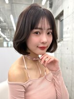 エヌアイ オモテサンドウ(ni omotesando) 垢抜けボブ 韓国ヘア タンバルモリ 結べるボブ【肥田亜沙美】