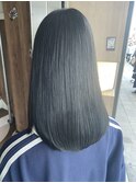 髪質改善カラー×シアーブラック
