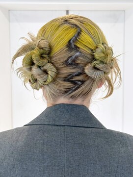 アルバム 池袋(ALBUM) 顔周りレイヤーおくれ毛韓国ヘア美髪ロング_ba548462