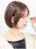 似合わせカット×大人丸みボブ【瀧上丈司】