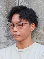 ハニー(HONEY)&nbsp;縦落ちツイスパ/ツイストスパイラルパーマ/岡崎メンズパーマ