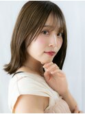 ことりベージュ大人可愛いロングウルフ//上尾10代20代30代