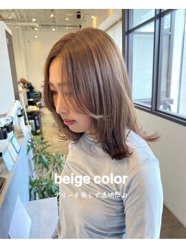 トイズファクトリー(Toys Factory) 大人ミディアムヘア♪暗めカラーデザインカラー