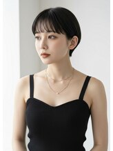 タヒエ(tahie) クールショート×黒髪