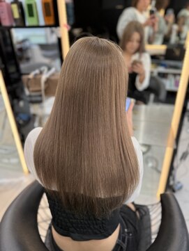 ラピス 渋谷本店(Lapis) マロンベージュ、ダブルカラー、韓国ヘア