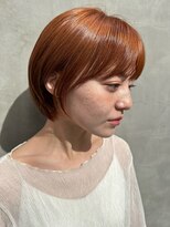 トリッカ 銀座(tricca)&nbsp;ショート/ショートボブ/顔周り/ダブルカラー/小顔ヘア