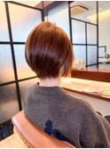 くびレイヤー愛されショートボブ艶髪