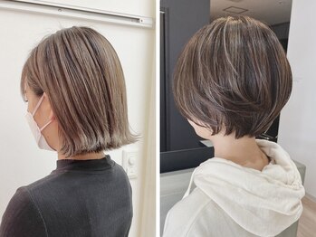 チェレ オレ 新金岡店(Chere ore)の写真/理想のショート◎レイヤーカットで叶える、計算された美しいシルエット。