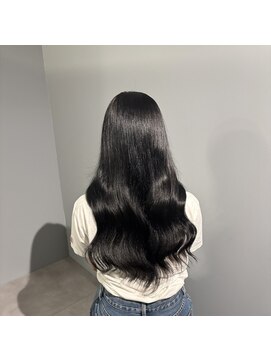 ノー バイ イオエ 西梅田(no. by ioe) ブリーチなしカラー/髪質改善/ミルクティーベージュ/小顔へア