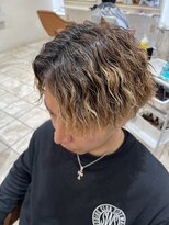 ヘアースペースブルーム リアン 岡町店(HAIR SPACE BLOOM Lien) ツイストスパイラル×ハイライト