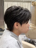 ユニックス ララポート豊洲店(UNIX Salon&Spa) フェザーショート/センターパート/豊洲