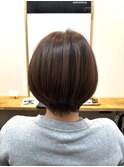 顔周りレイヤー/クールショート/ミルクベージュ/大人ショート☆