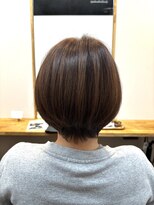 アンド 夙川(AND)&nbsp;顔周りレイヤー/クールショート/ミルクベージュ/大人ショート☆