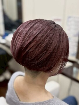 ヘアーサロン アドア(Hair Salon adoa) モーヴピンク
