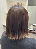 縮毛矯正×メテオカラー