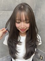 ベル ザ シック(BEL THE CHIC)&nbsp;【moeka限定】グレージュ/レイヤーカット/顔周りカット