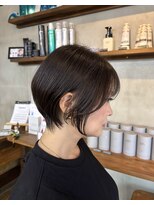 ヴースヘアデザイン(vou's hair design)&nbsp;ニュアンスショートボブ