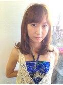 【La　ｎa】リラックスミディ☆プラチナミントベージュ