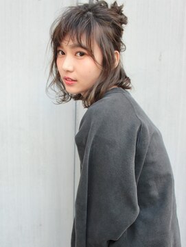 ジーテ(gite) おくれ毛たっぷりゆるアレンジ「横浜/髪質改善/縮毛矯正」